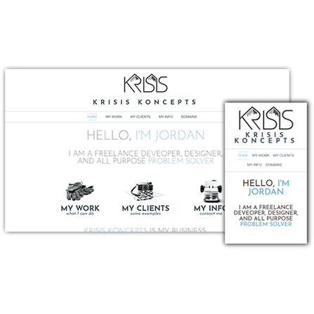 Krisis Koncepts Website