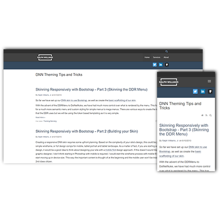 Ralph Williams Consulting Website