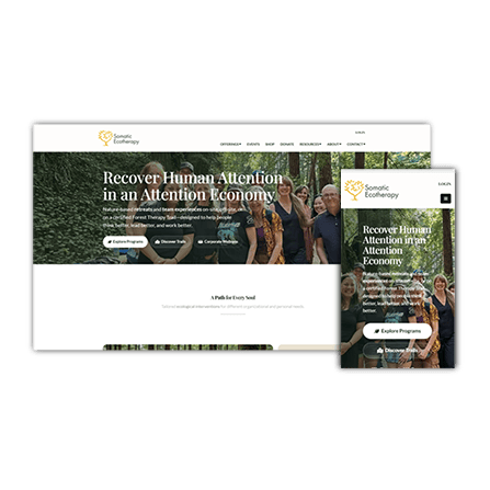 Somatic Ecotherapy Website