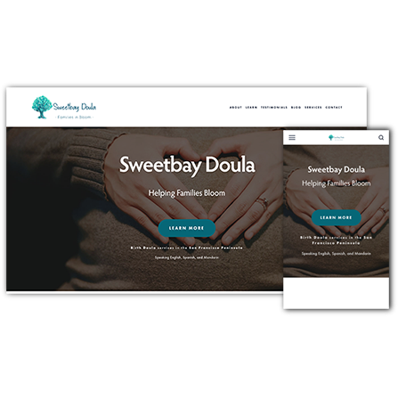 Sweetbay Doula Website