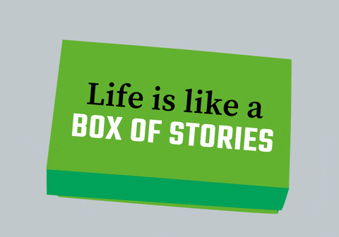 Meme: Life is a box of stories