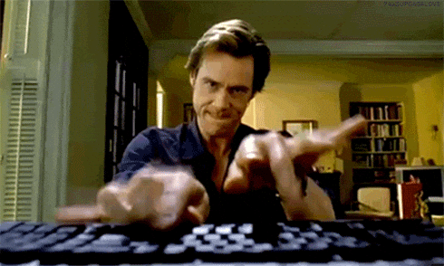 Meme: Bruce Almighty (Answering Emails)