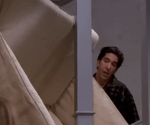 Meme: Friends show, pivoting