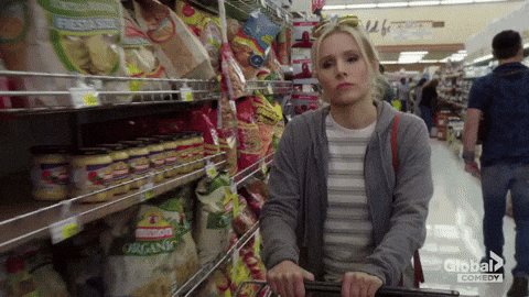Meme: Just getting all of the groceries