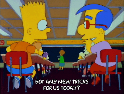 Meme: The Simpsons, New tricks from Bart and Millhouse