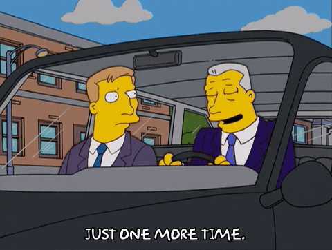 Meme: The Simpsons, Give it one more try