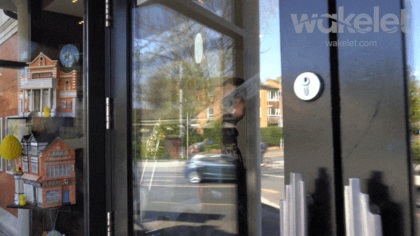 Meme: Store owner fliping a closed sign to open