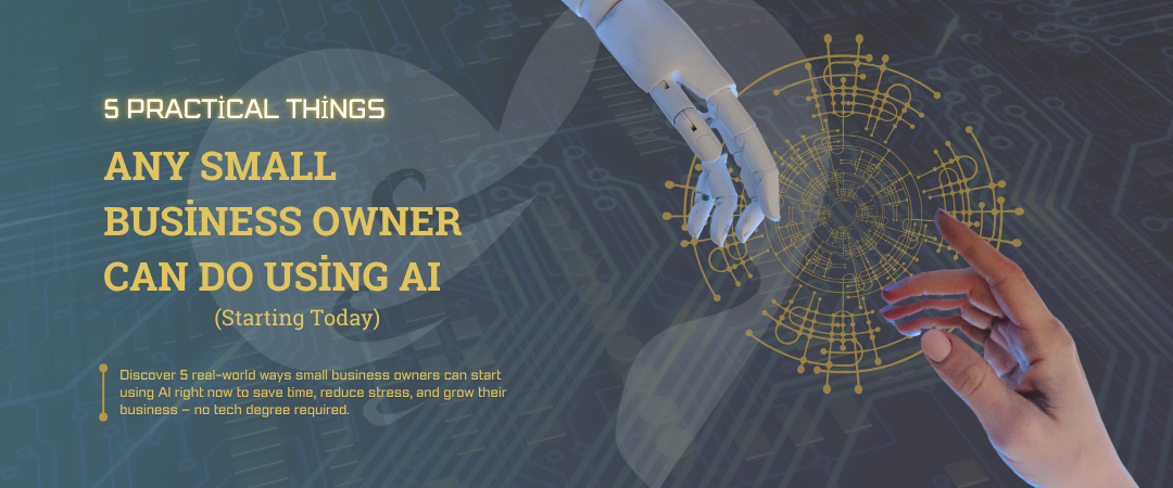 5 ways anyone can use AI tools for small business